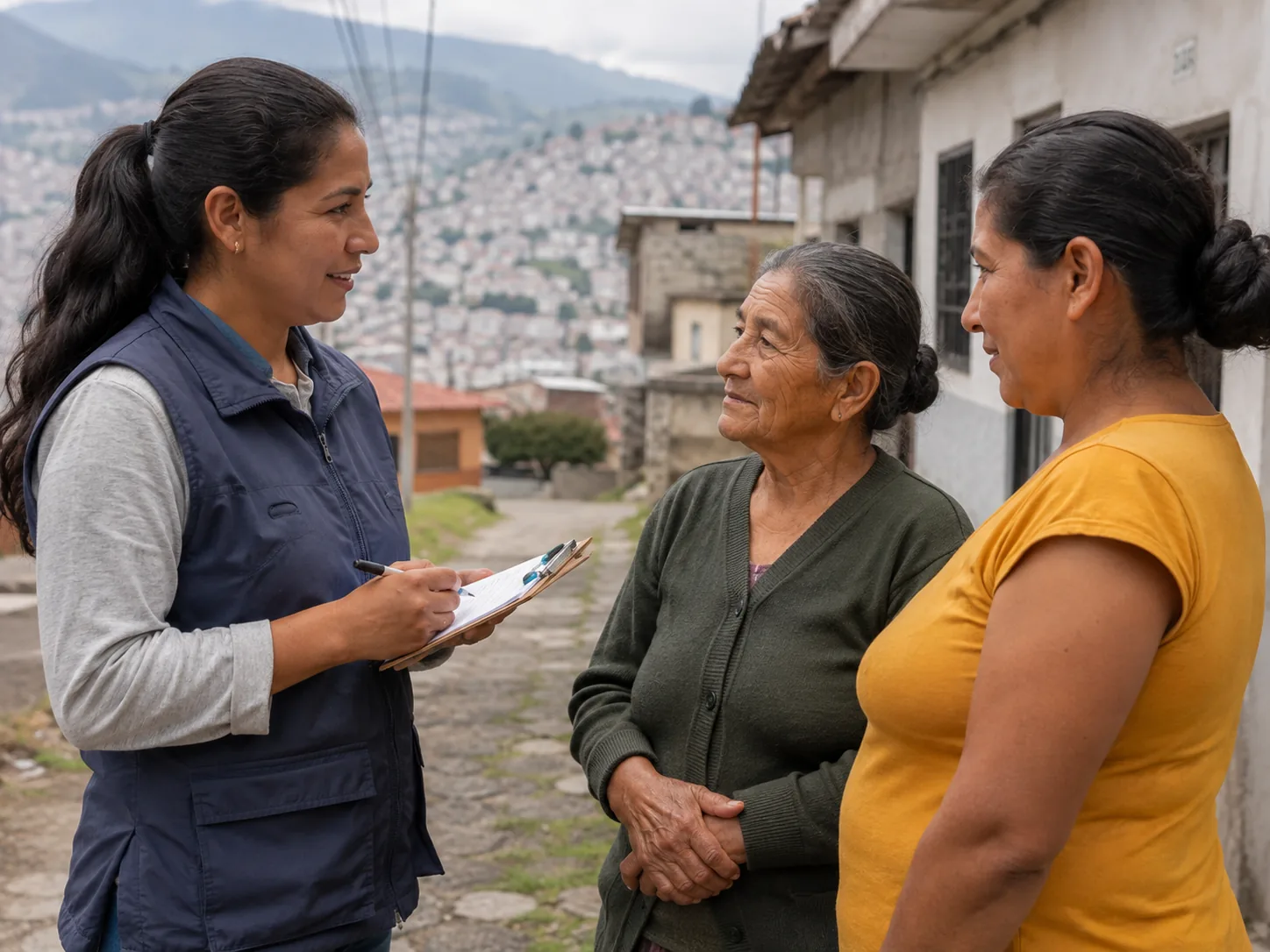 Acompañamiento a mujeres y familias en territorio